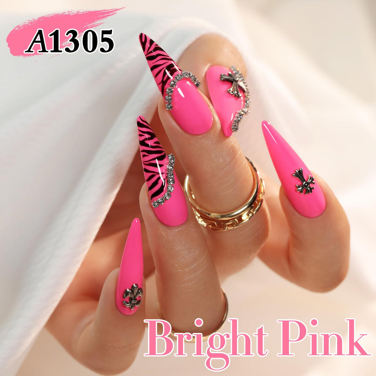 Double Rhythm Gel Polish applied on nails