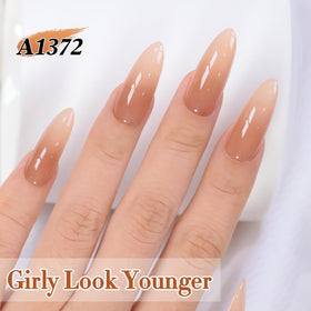 Double Rhythm Gel Polish Coffee Amber packaging details