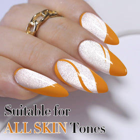 Double Rhythm Gel Polish Ginger Yellow 15ML packaging