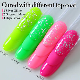 Double Rhythm Gel Polish in a nail art setting