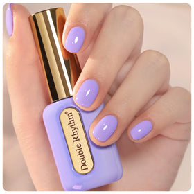 Double Rhythm Gel Polish Light Purple 15ml front view