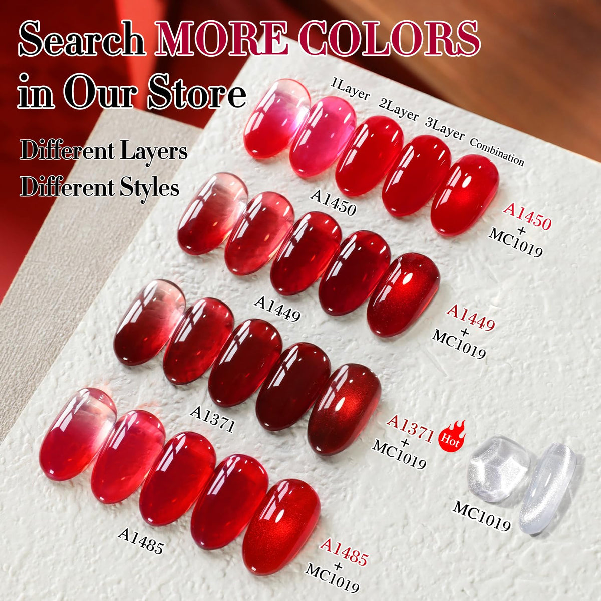 Double Rhythm Gel Polish packaging with vibrant colour