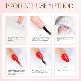Double Rhythm Gel Polish Pumpkin Orange 15ml packaging details