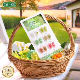 Double Rhythm Gel Polish Set 6 Pcs 15 ML packaging details