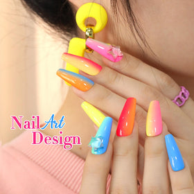 Double Rhythm Gel Polish Set 6 Pcs 15ml in a stylish packaging