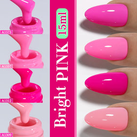 Double Rhythm Gel Polish Set displayed with nail art tools