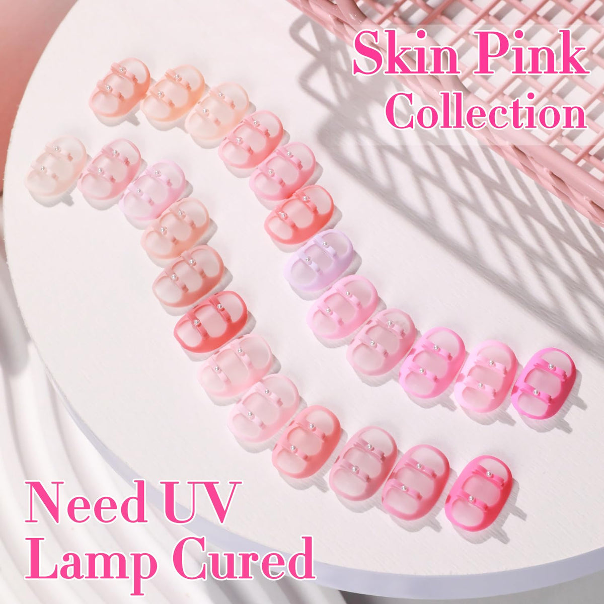 Double Rhythm gel polish set in a lifestyle setting