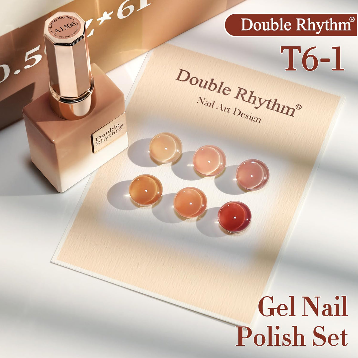 Double Rhythm Gel Polish Set packaging view