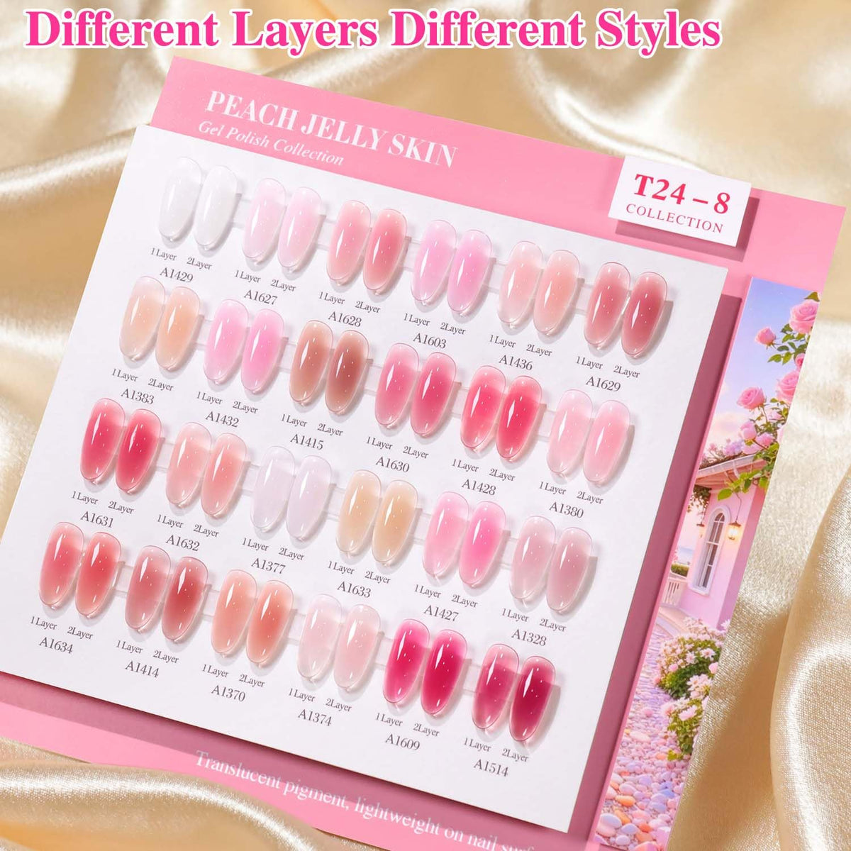 Double Rhythm gel polish set packaging with all 28 bottles displayed
