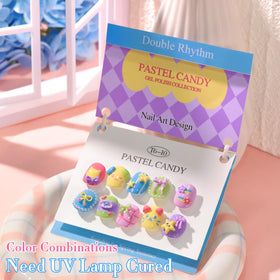 Double Rhythm Gel Polish Set with application instructions