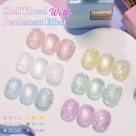 Double Rhythm Gel Polish Set with base and top coat