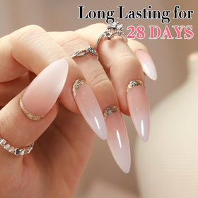 Double Rhythm Gel Polish Set with base and top coat