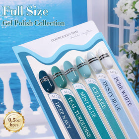 Double Rhythm Gel Polish Set with tools for nail art