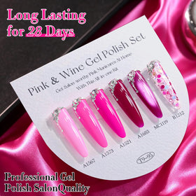 Double Rhythm Gel Polish Set with tools for nail art