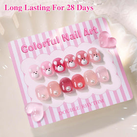 Double Rhythm gel polish set with tools for nail art application