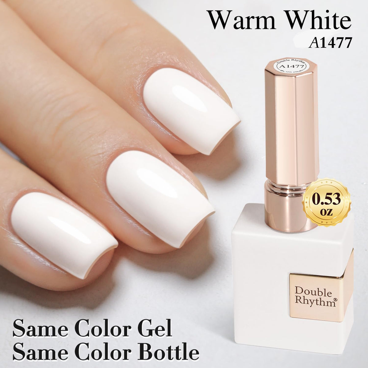 Double Rhythm Gel Polish with UV lamp setup