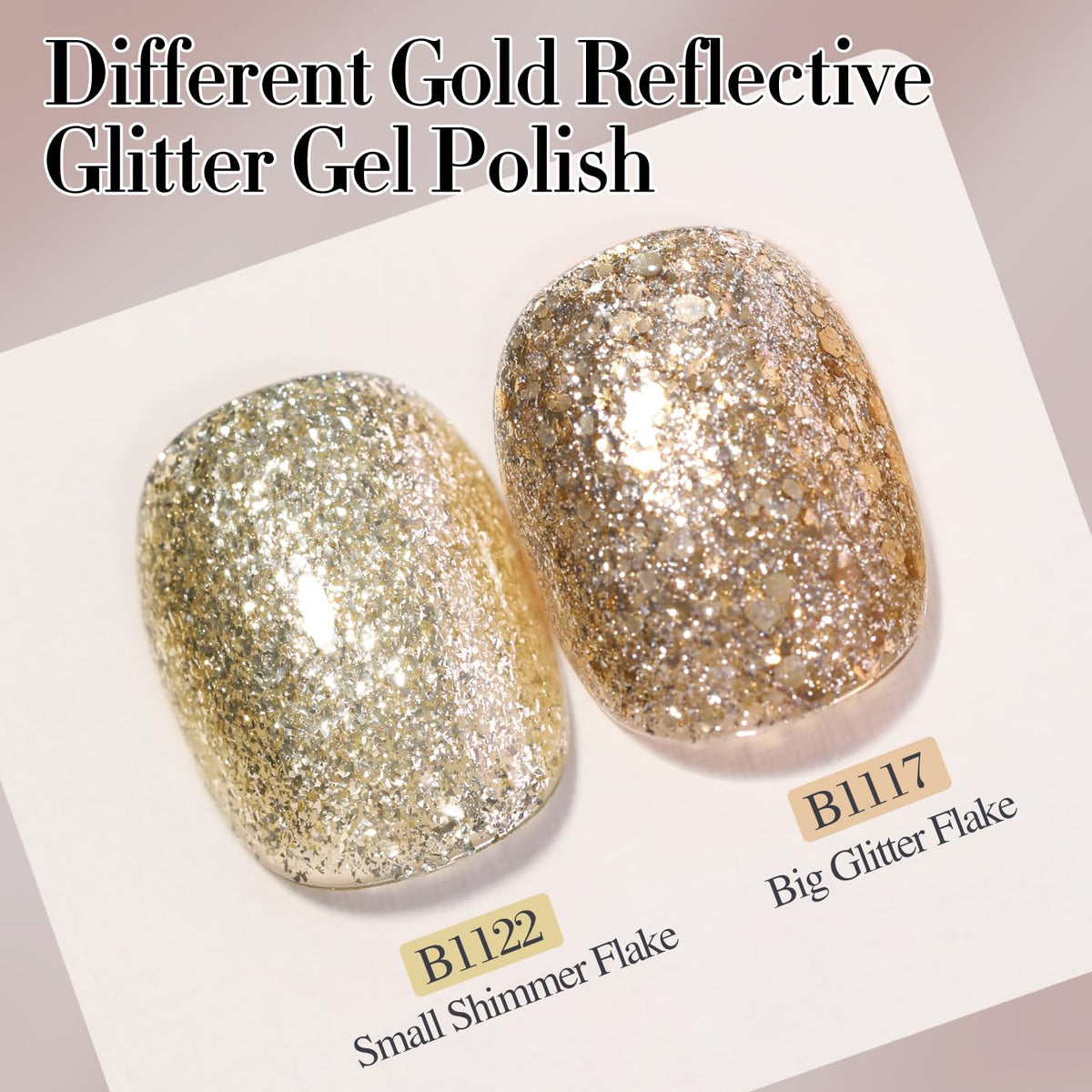 Double Rhythm Glitter Gel Polish packaging
