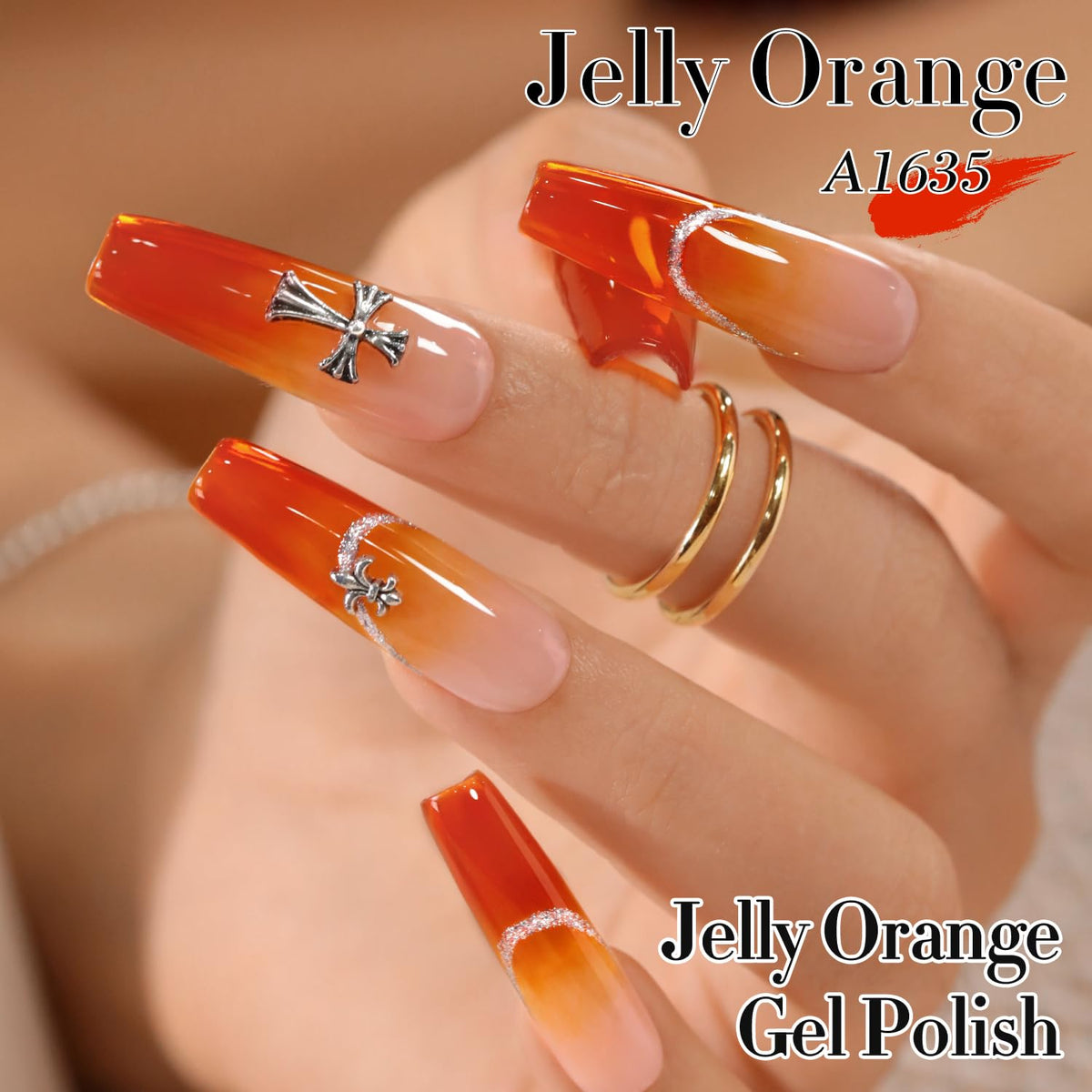 Double Rhythm Jelly Gel Polish 15ml bottle side view