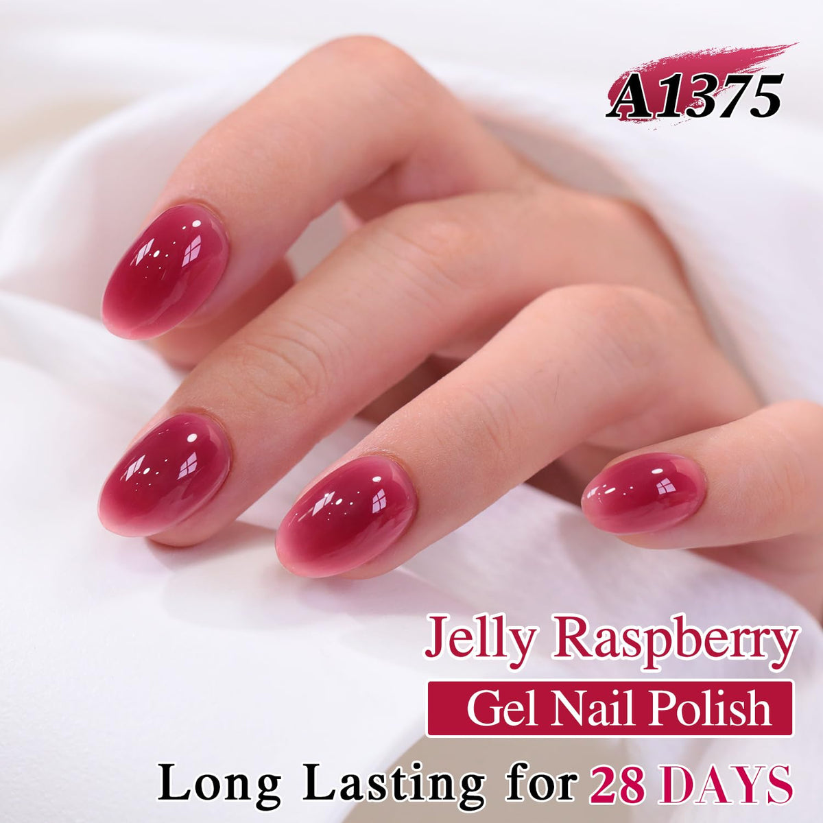 Double Rhythm Jelly Gel Polish 15ml Brown Purple bottle with label