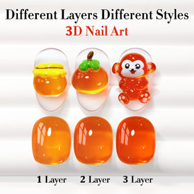 Double Rhythm Jelly Gel Polish 15ml packaging details