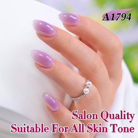 Double Rhythm Jelly Gel Polish 15ml Pale Lavender packaging details