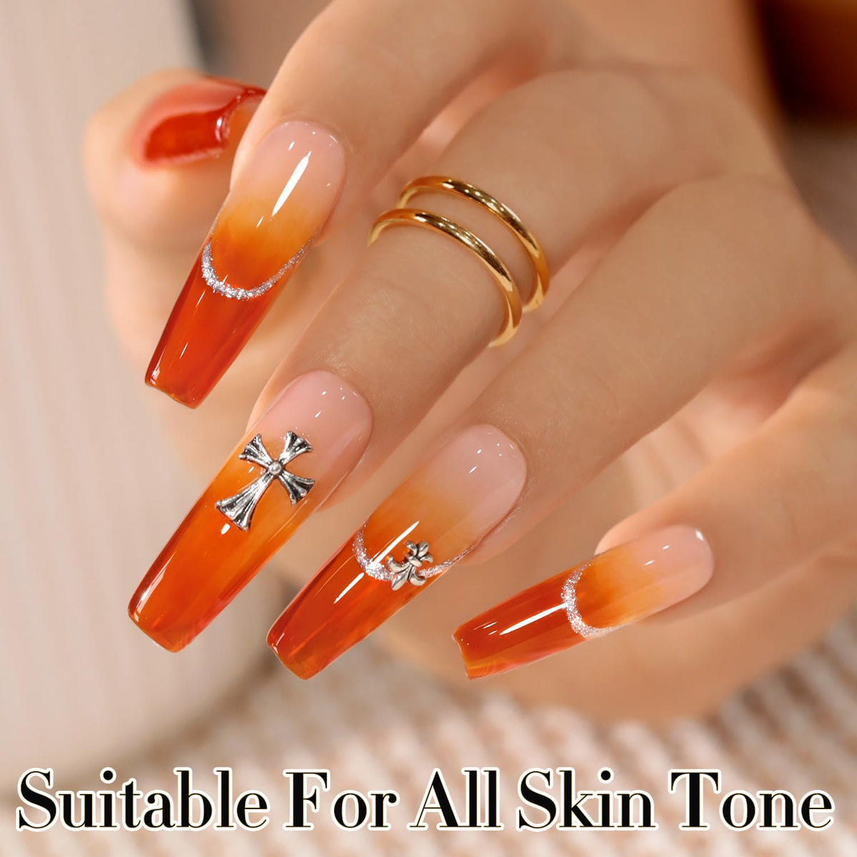 Double Rhythm Jelly Gel Polish 15ml with UV lamp setup