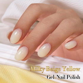 Double Rhythm Jelly Gel Polish applied on nails