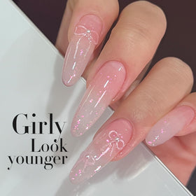 Double Rhythm Jelly Gel Polish bottle in warm water