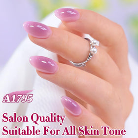 Double Rhythm Jelly Gel Polish Light Purple packaging
