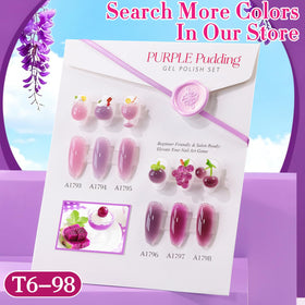 Double Rhythm Jelly Gel Polish packaging with ingredients list