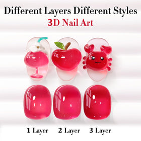 Double Rhythm Jelly Gel Polish packaging with instructions