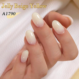 Double Rhythm Jelly Gel Polish with UV lamp setup