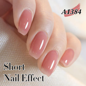 Double Rhythm Jelly Nail Polish 15ml with base and top coat