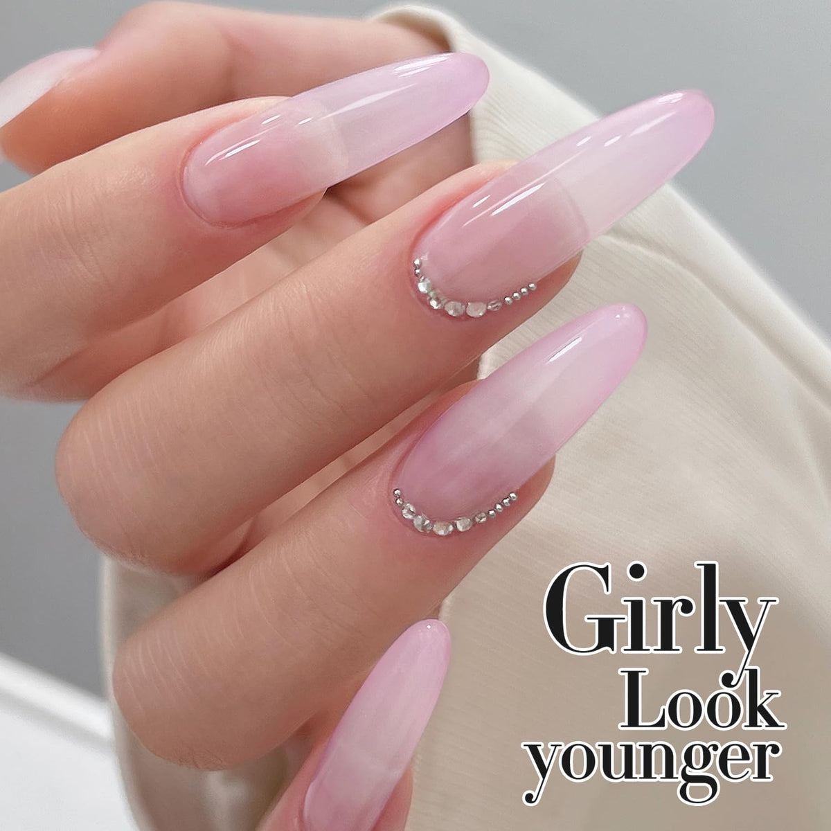 Double Rhythm Jelly Nail Polish packaging with instructions