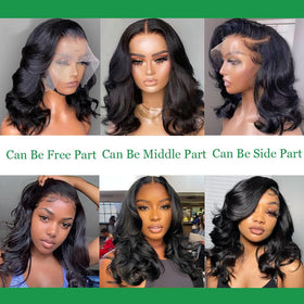 Douyin 16 Inch Bob Wig with adjustable straps and combs