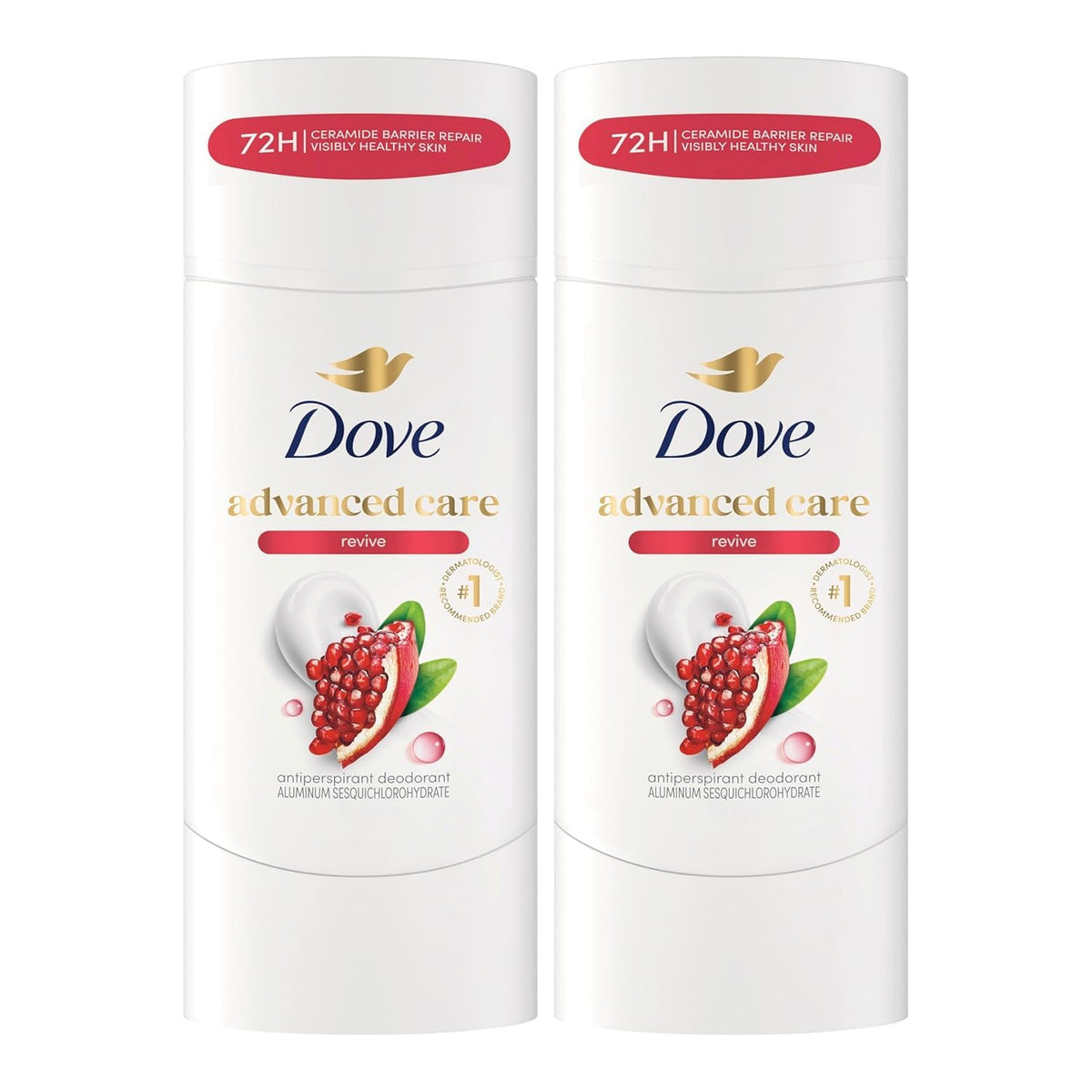 Dove Advanced Care Antiperspirant Deodorant 2.6 oz front view