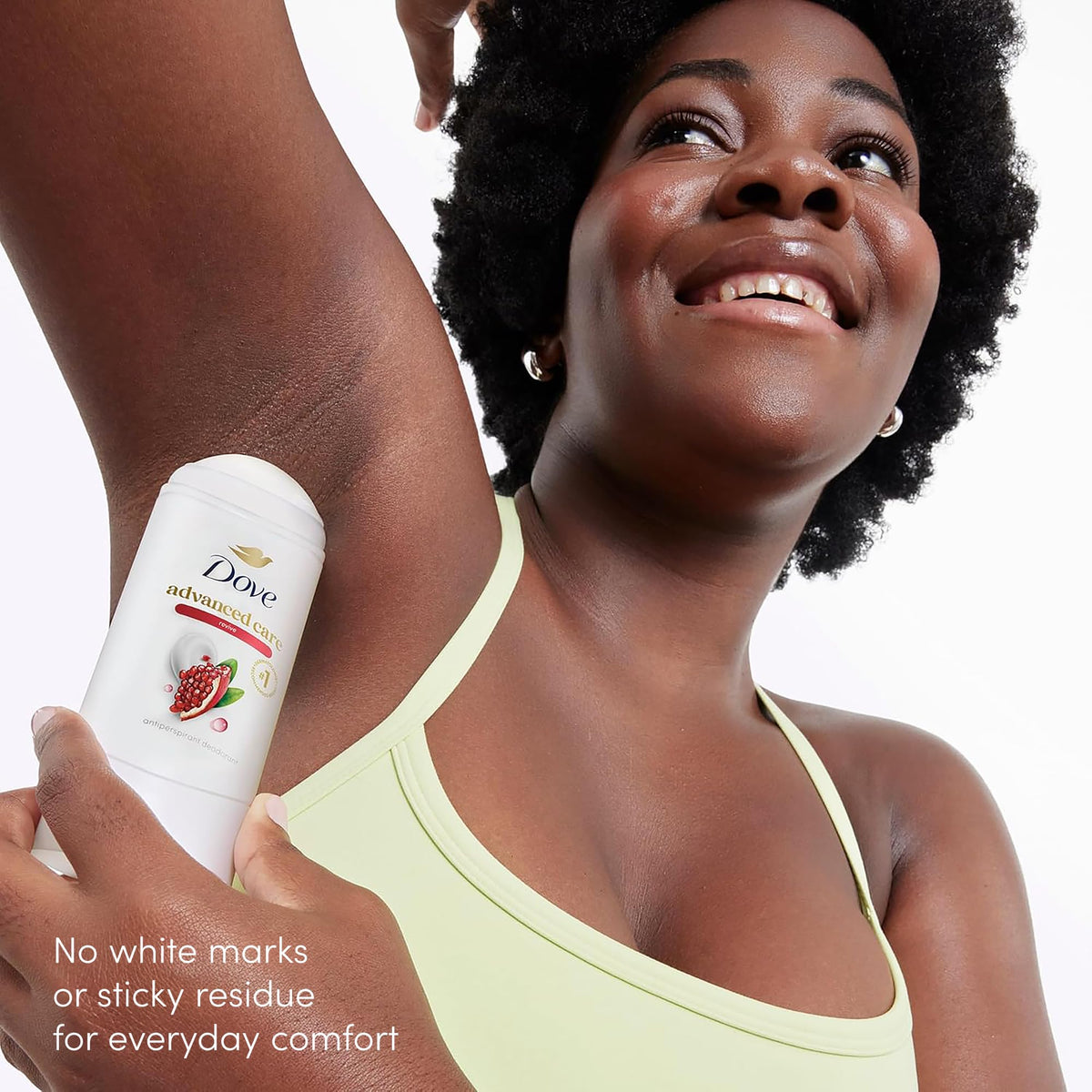 Dove Advanced Care Antiperspirant Deodorant 2.6 oz side view