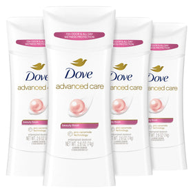 Dove Advanced Care Antiperspirant Deodorant Stick Beauty Finish front view