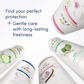 Dove Advanced Care Antiperspirant Deodorant Stick Cool Essentials in bathroom setting