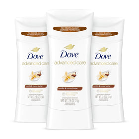 Dove Advanced Care Antiperspirant Deodorant Stick Vanilla & Cocoa Butter front view