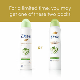 Dove Advanced Care Antiperspirant Dry Spray 4 Count close-up of nozzle
