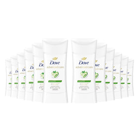 Dove Advanced Care Antiperspirant Stick Pack of 12 front view