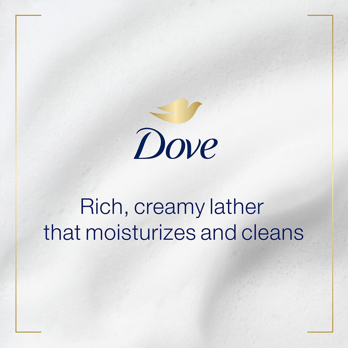 Dove Advanced Care Hand Wash Refill Deep Moisture 34 oz bottle side view