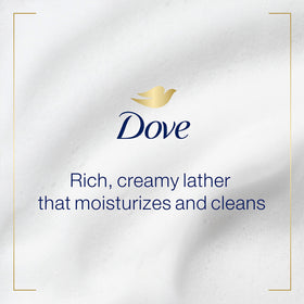 Dove Advanced Care Hand Wash Refill Deep Moisture 34 oz bottle side view