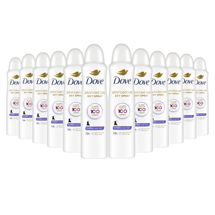 Dove Advanced Care Invisible Antiperspirant Deodorant Spray front view