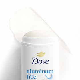 Dove Aluminum Free Deodorant Stick for Women, Sensitive in gym bag