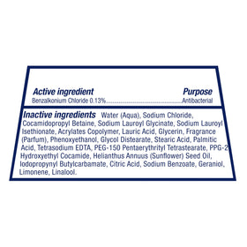 Dove Antibacterial Body Wash 30.6 oz on bathroom shelf