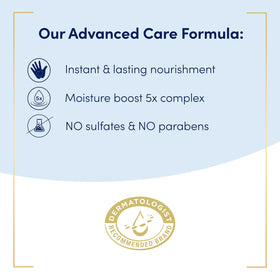 Dove Antibacterial Hand Wash Care & Protect in use with lather