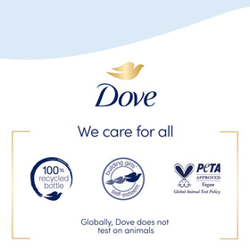 Dove Antibacterial Hand Wash Care & Protect packaging details
