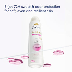 Dove Antiperspirant Deodorant Clear Finish 3.8 oz side view